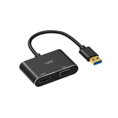 USB 3.0 to HDMI VGA Adapter Male to Female Video Converter