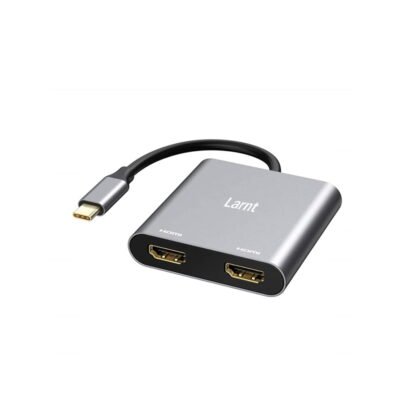 USB C to Dual HDMI Adapter with Thunderbolt 3 and USB 3.0 Docking Station