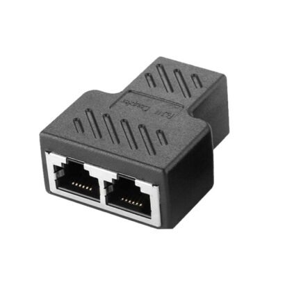 RJ11 Splitter 1 in 2 out Adapter for Telephone Network Testing or Other PhoneWiring Solution