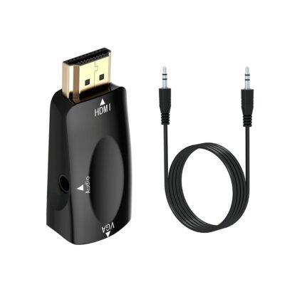 HDMI to VGA Converter with Audio Male to Famale