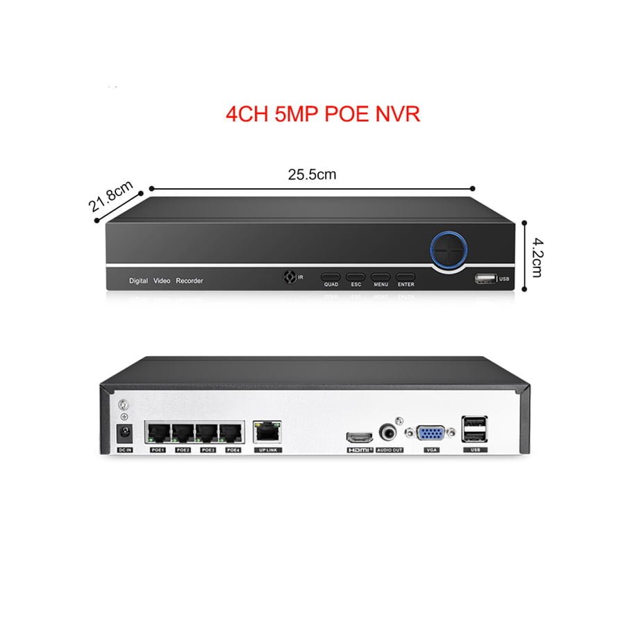 4 Channel POE NVR 4 Channel POE NVR