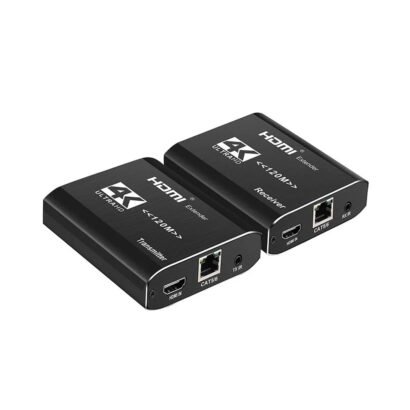 4K HDMI Extender And Receiver over Ethernet Cat5 Cat6 Cables for TV