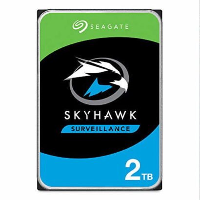 SEAGATE SKYHAWK SURVEILLANCE INTERNAL 3.5" SATA DRIVE, 2TB 6GB/S, 5900RPM, 3YR WTY