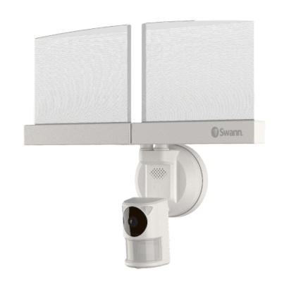 Swann Slimline FloodCam 1080p WiFi Camera w Tracking - White