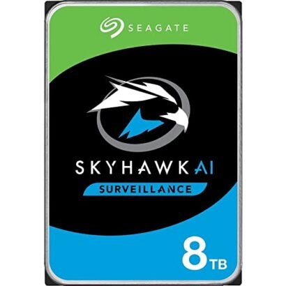 SEAGATE SKYHAWK SURVEILLANCE AI INTERNAL 3.5" SATA DRIVE, 8TB, 6GB/S, 7200RPM