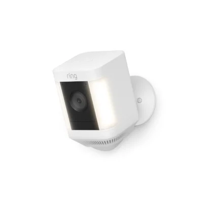Ring Spotlight Cam Plus Battery White