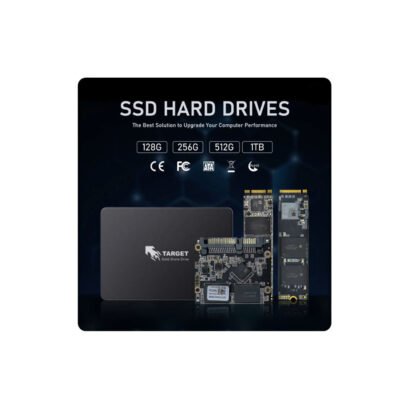 TARGET High Speed SSD 2.5" SATA III SSD,  256GB Capacity
