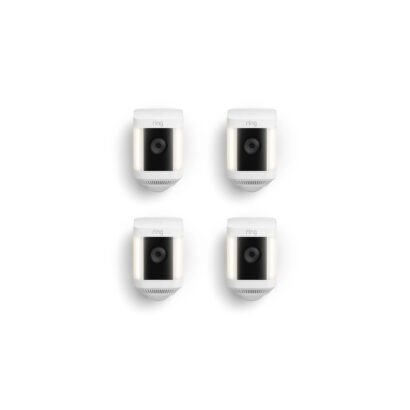 RING SPOTLIGHT CAM PLUS WHITE 4 PACK