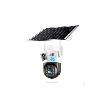 Realtime Secure 4G Dual Lens Solar Outdoor Floodlight Camera