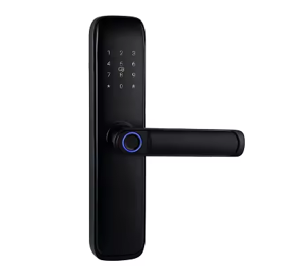 Realtime Secure Smart Door Lock with Biometric Reader